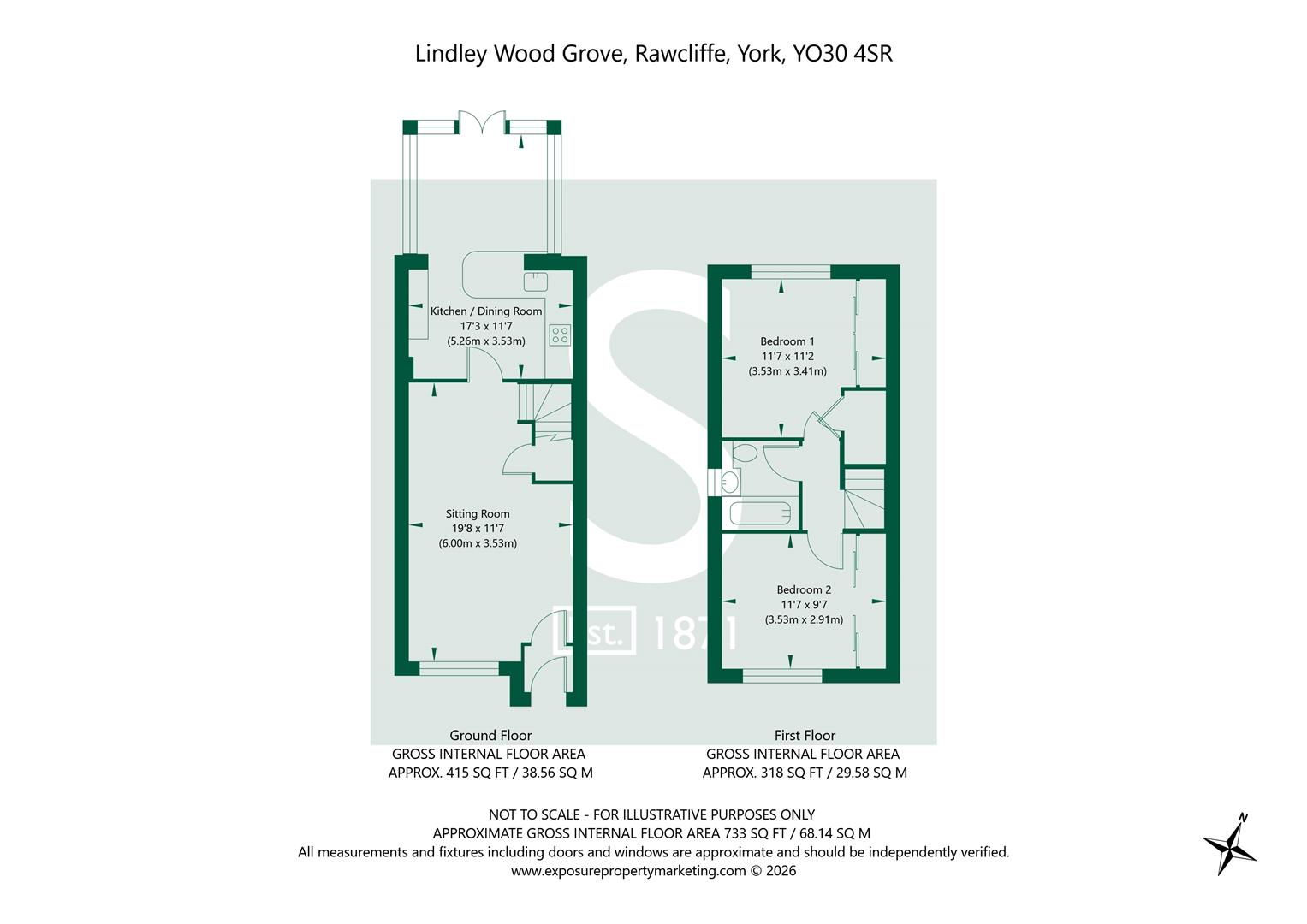 Lindley Wood Grove 11 York YO30 4SR