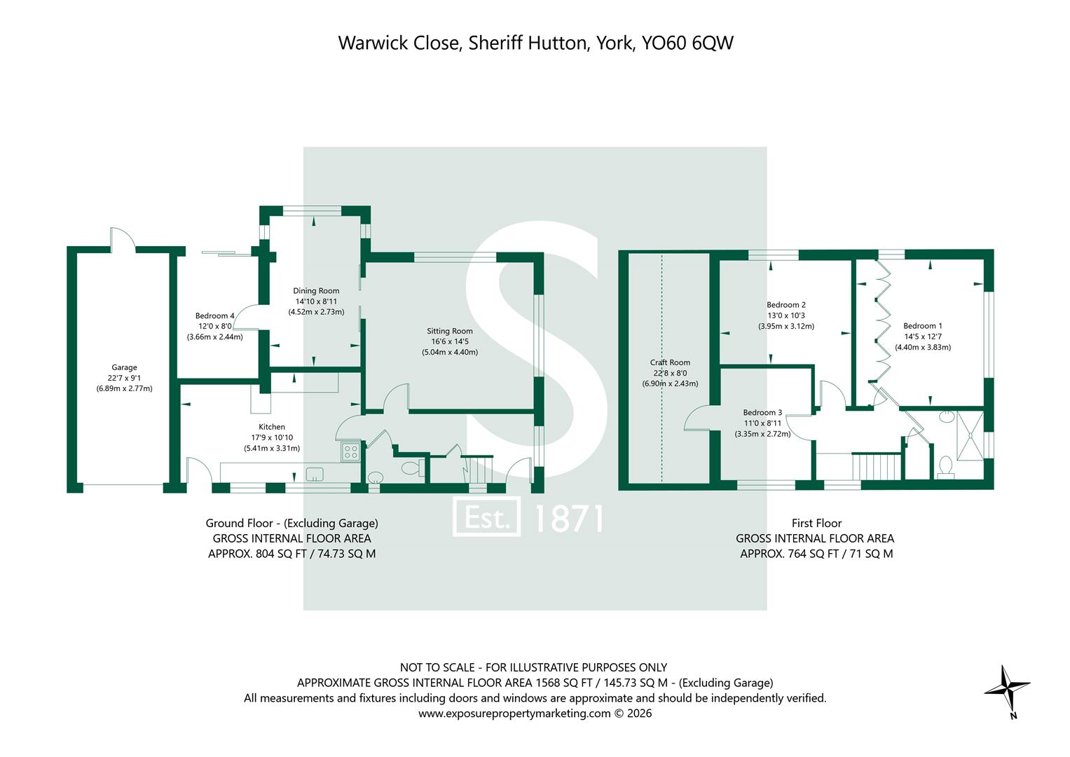 Warwick Close 3 York YO60 6QW