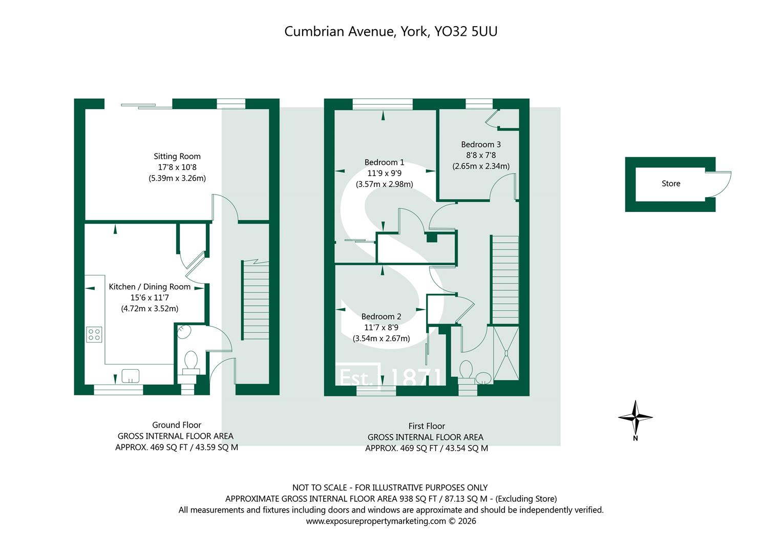 Cumbrian Avenue 45 York YO32 5UU