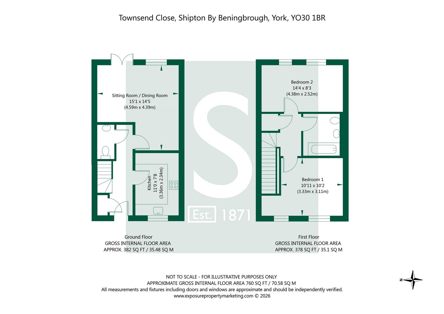 Townsend Close 8 York YO30 1BR