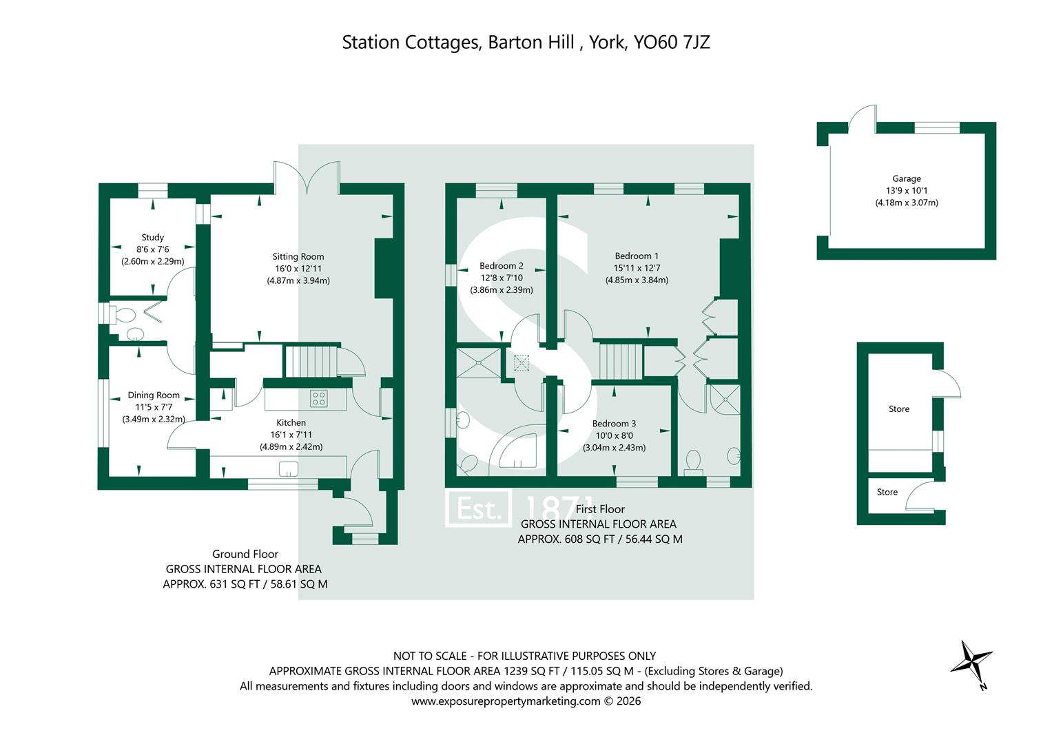 Station Cottages 3 North Yorkshire YO60 7JZ