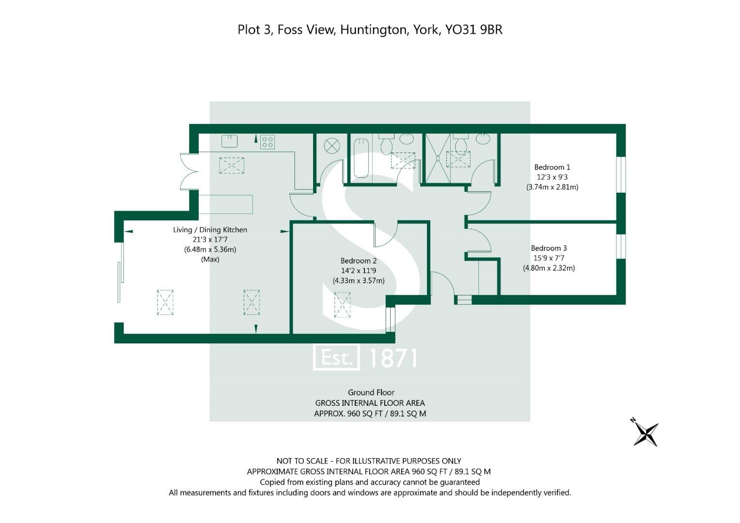 Huntington Road Plot 3, Foss View York YO31 9BR Huntington Road Plot 3, Foss View York YO31 9BR