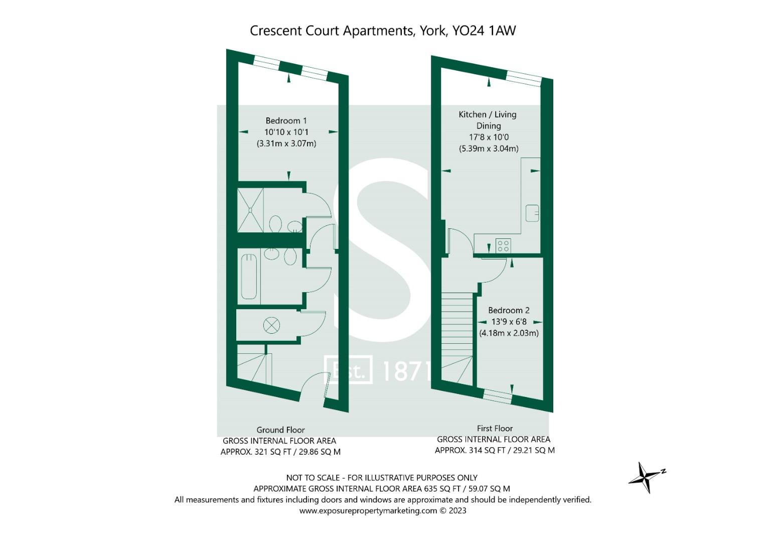 The Crescent 4, Crescent Court York YO24 1AW