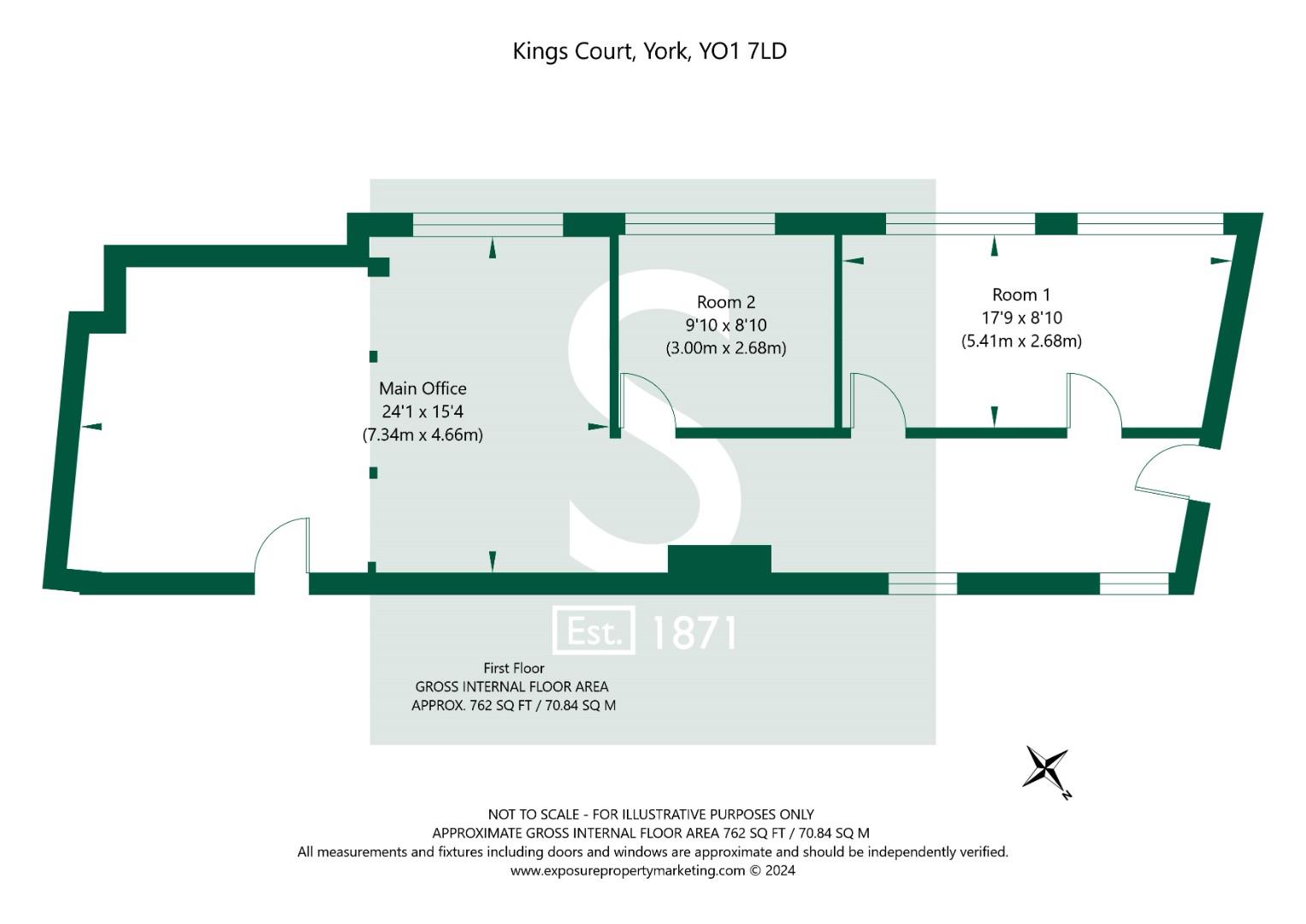 Kings Court Suite F4, 5/6 York YO1 7LD