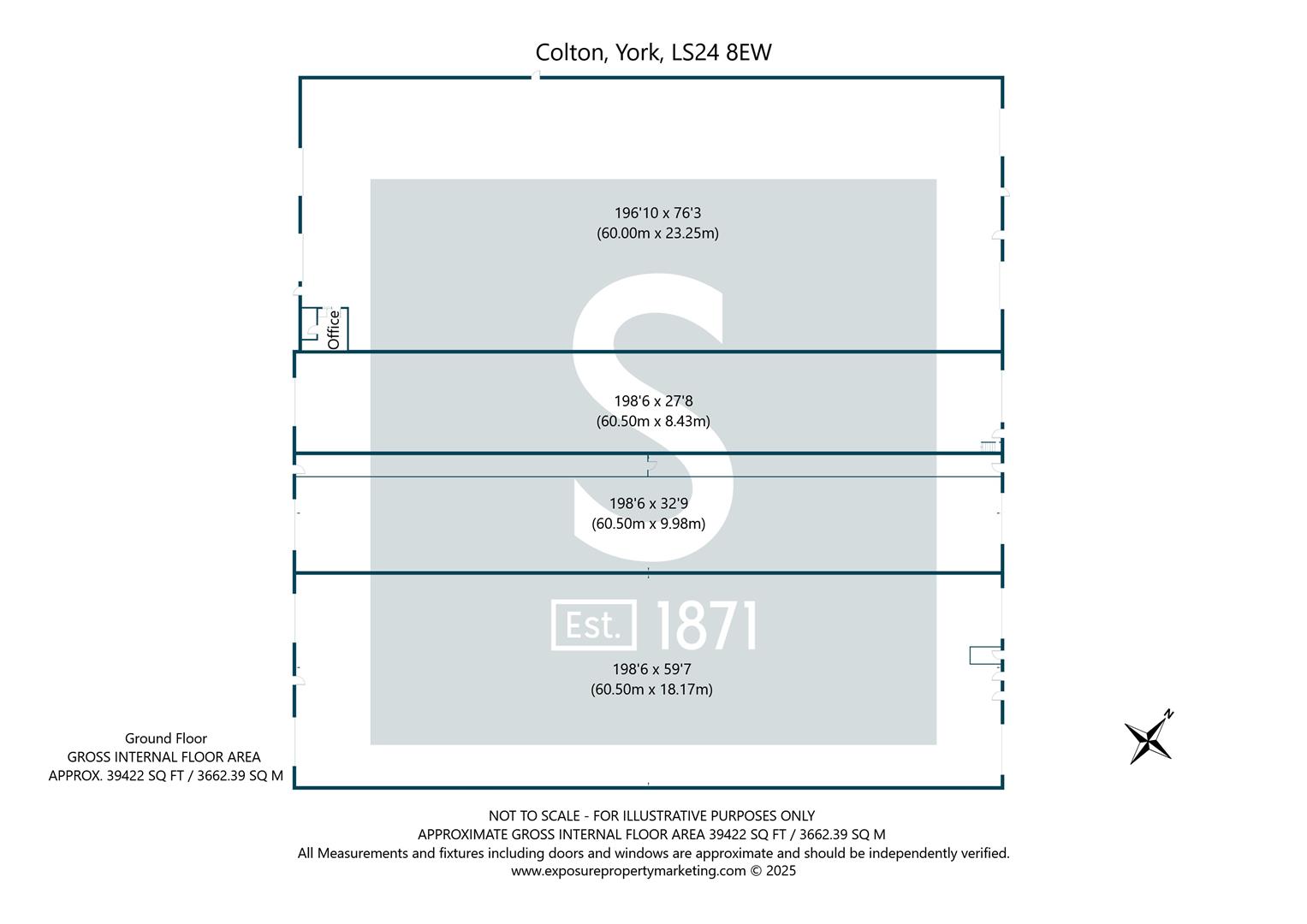 Braegate Lane Warehouses at Braegate Produce Tadcaster LS24 8EW