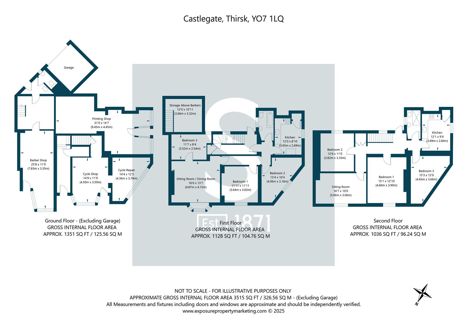 Market Place 4 Thirsk YO7 1LB