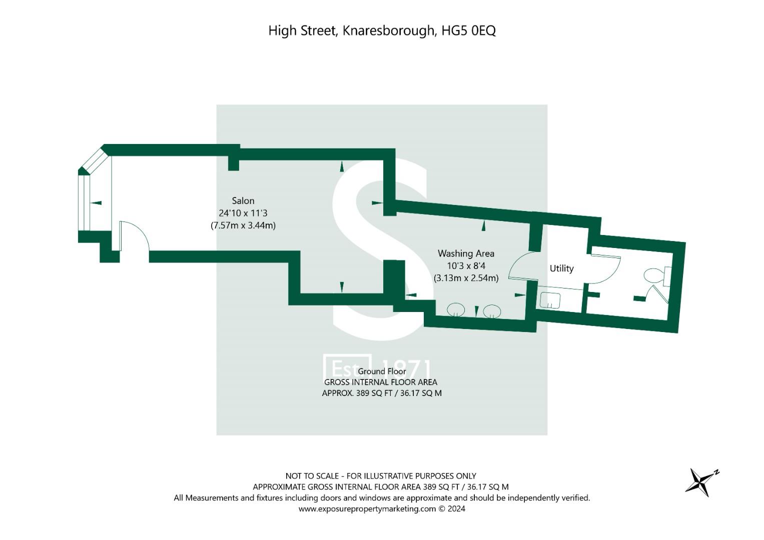 High Street Retail Unit (RHS), 22 Knaresborough HG5 0EQ