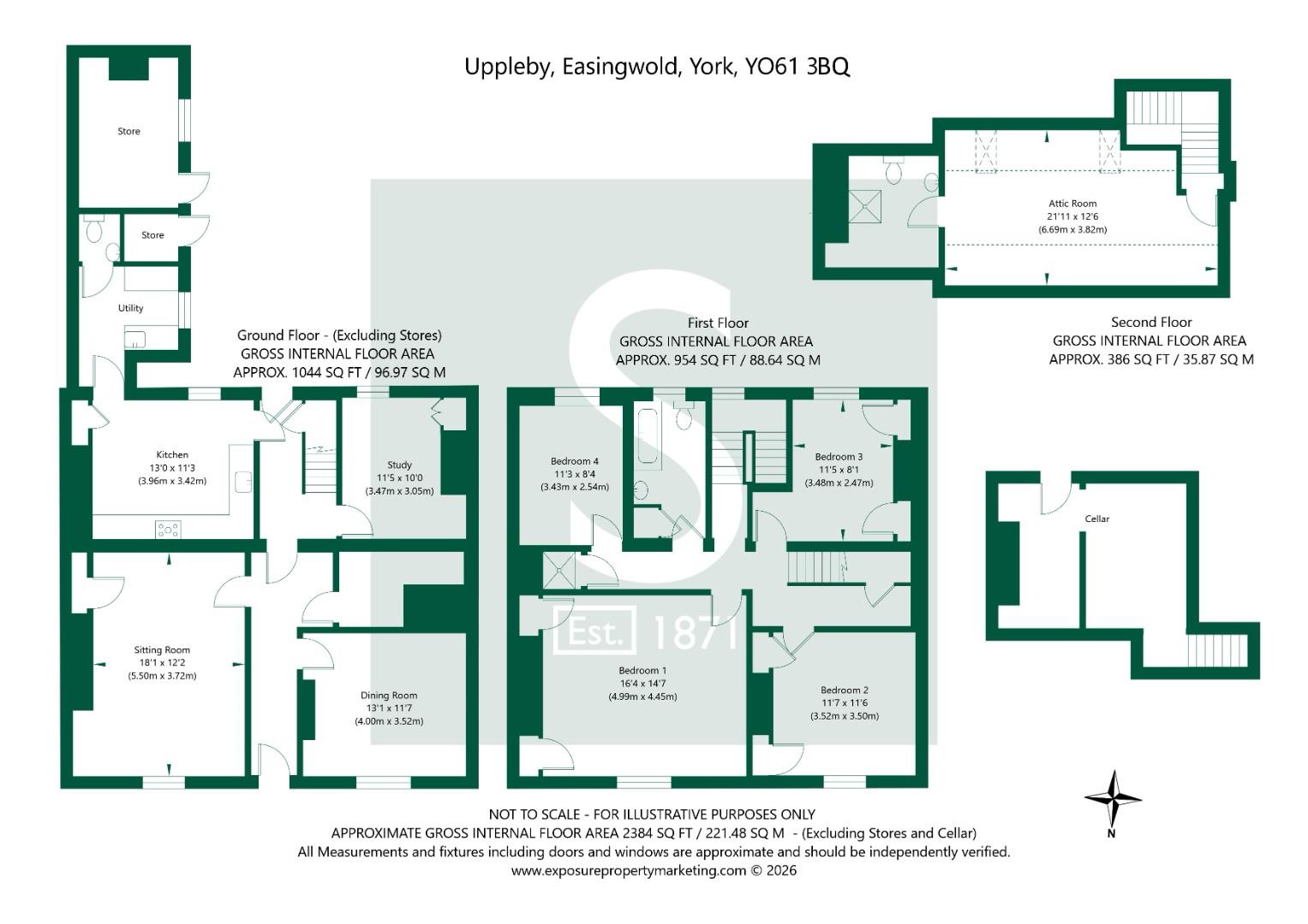 Uppleby Hey House, 13 York YO61 3BQ