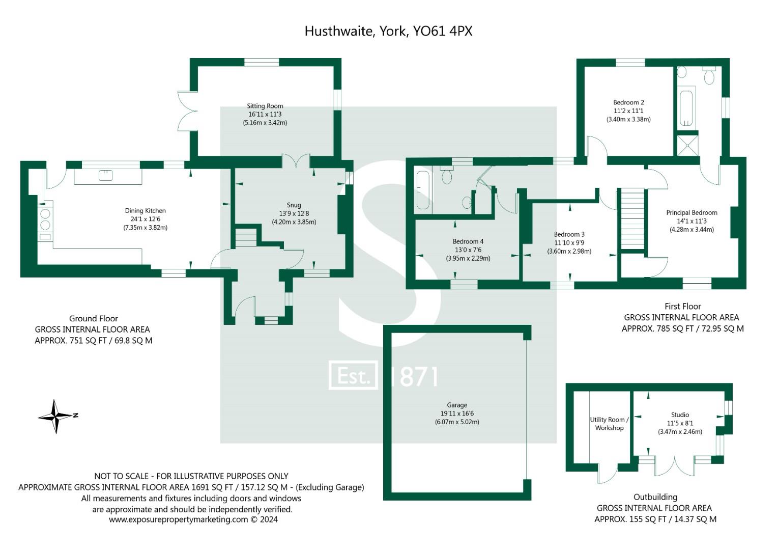 High Street The Nook York YO61 4PX