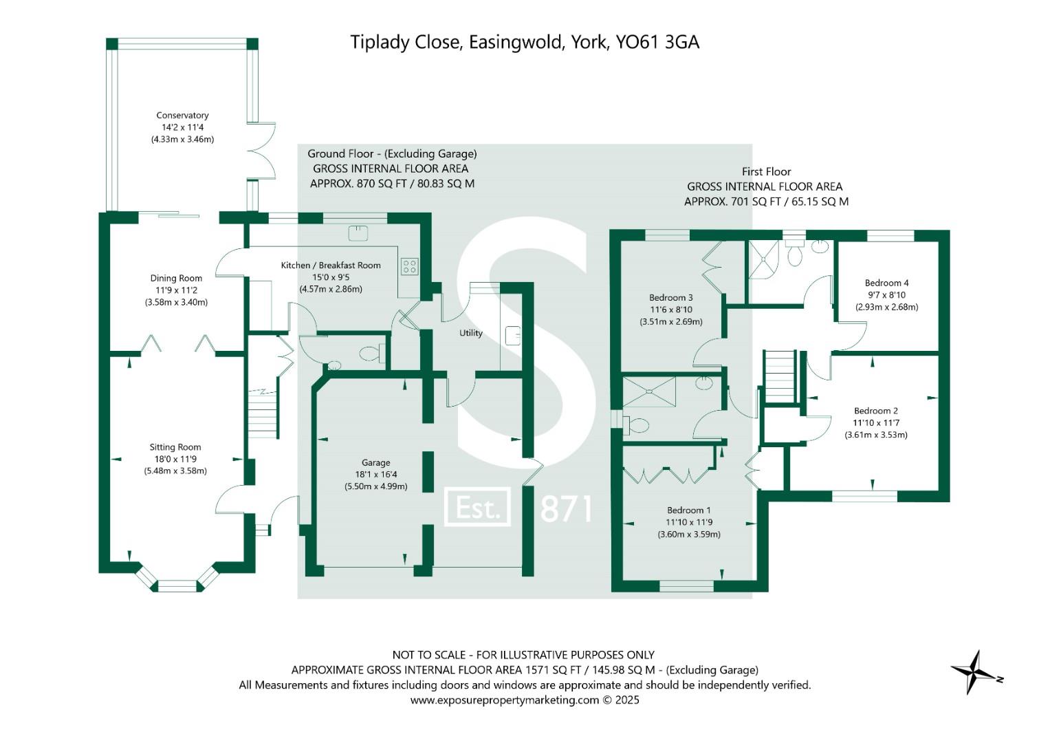 Tiplady Close 4 York YO61 3GA
