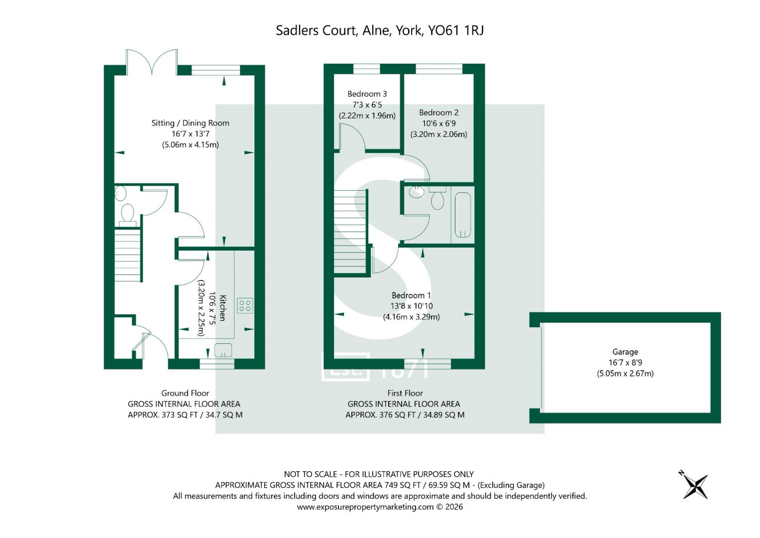Sadlers Court 6 York YO61 1RJ