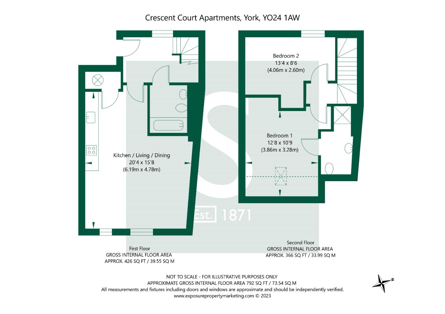 The Crescent 6, Crescent Court York YO24 1AW The Crescent 6, Crescent Court York YO24 1AW