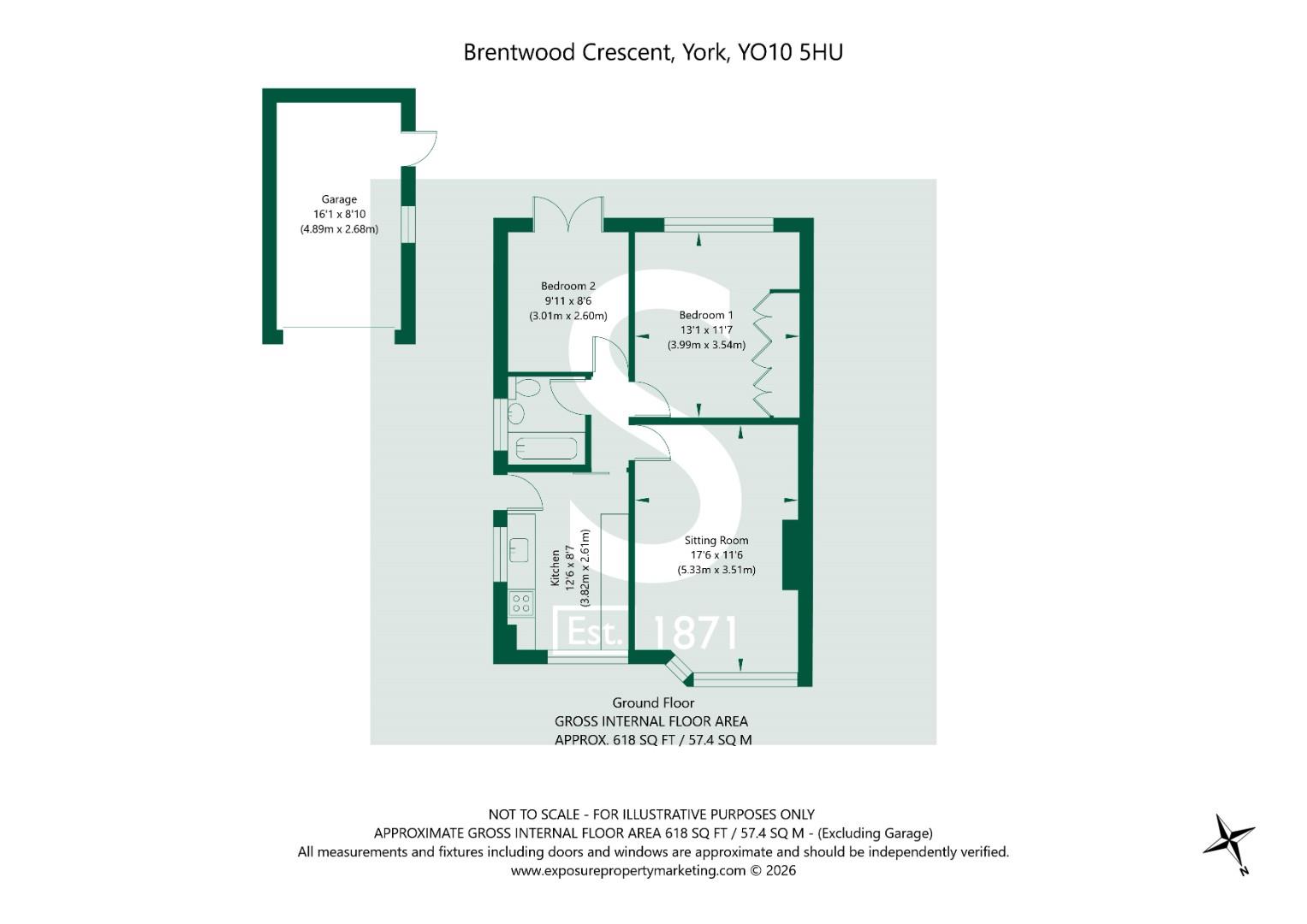 Brentwood Crescent 30 York YO10 5HU