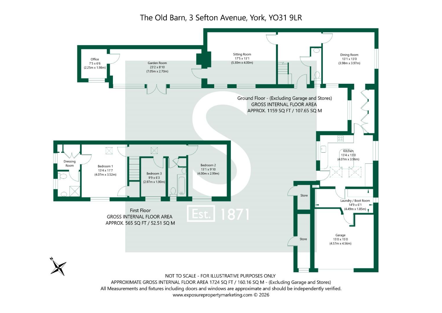 Sefton Avenue The Old Barn, 3 York YO31 9LR