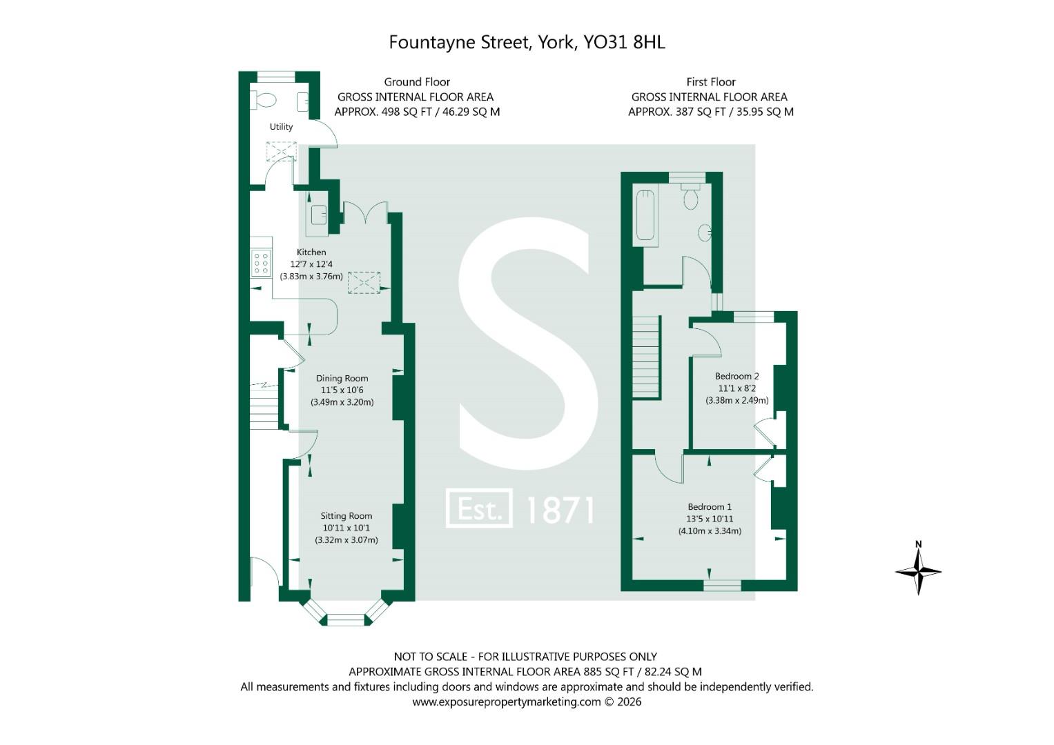 Fountayne Street 64 York YO31 8HL