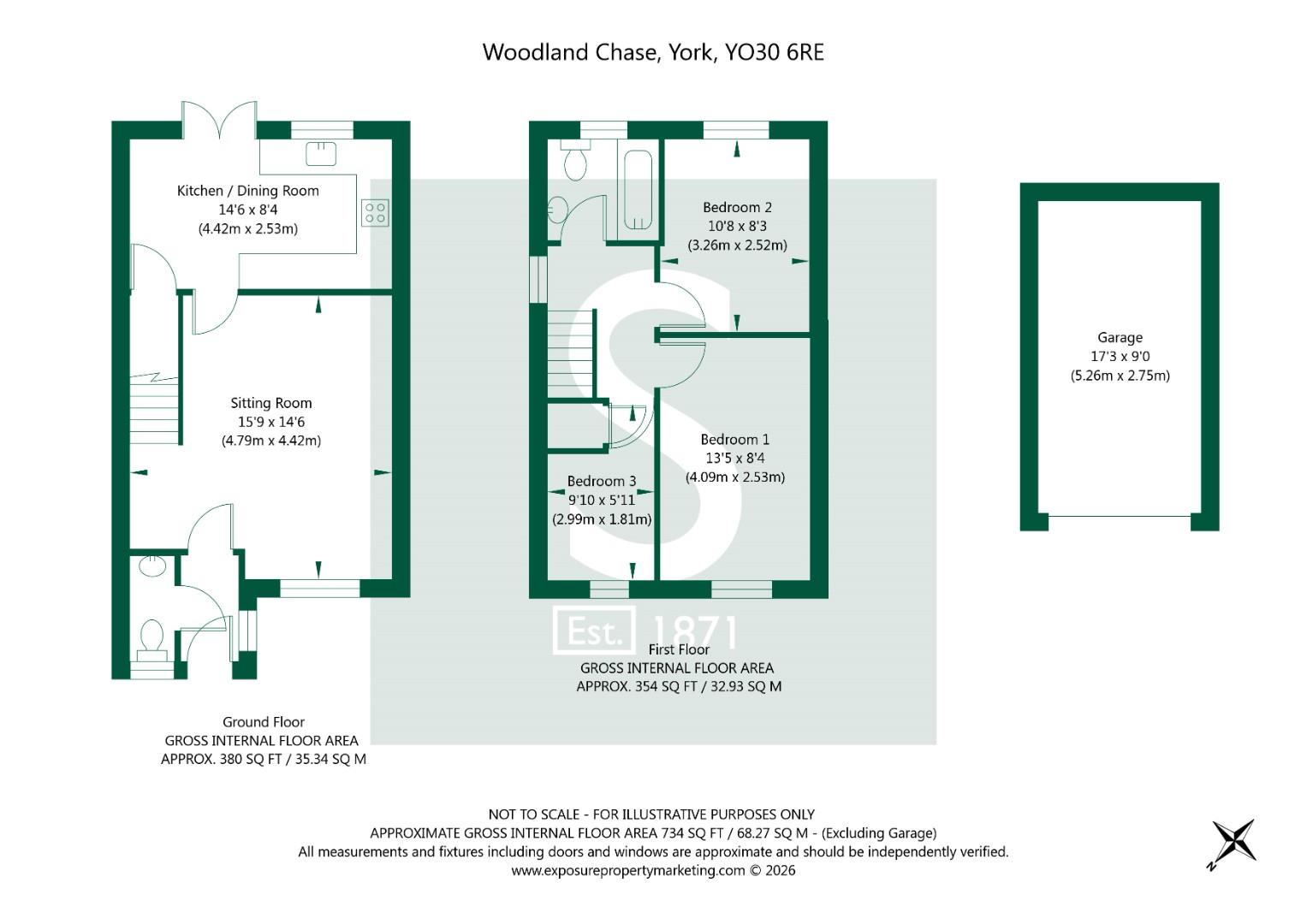 Woodland Chase 36 York YO30 6RE
