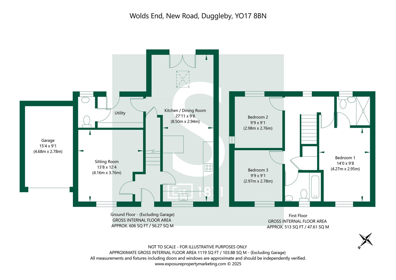 New Road Wolds End Duggleby YO17 8BN