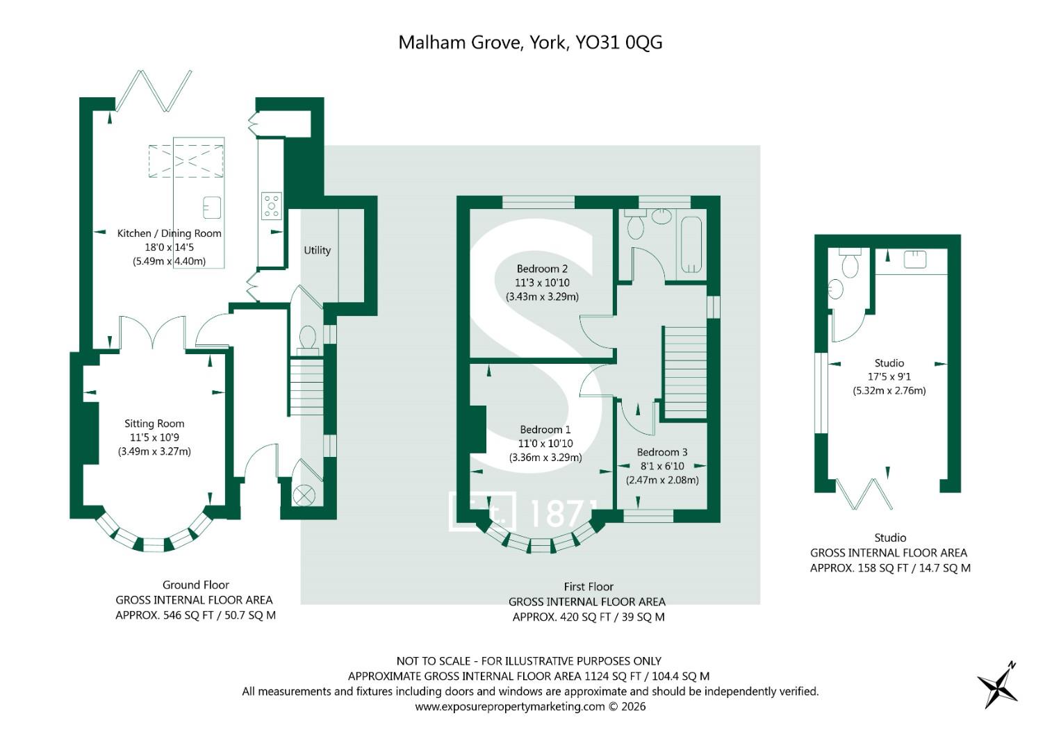 Malham Grove 3 York YO31 0QG