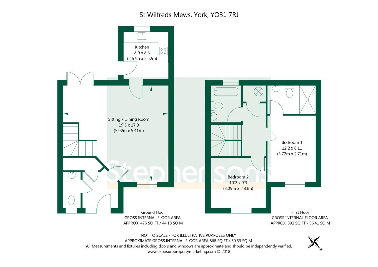 St Wilfreds Mews 2 York YO31 7RJ