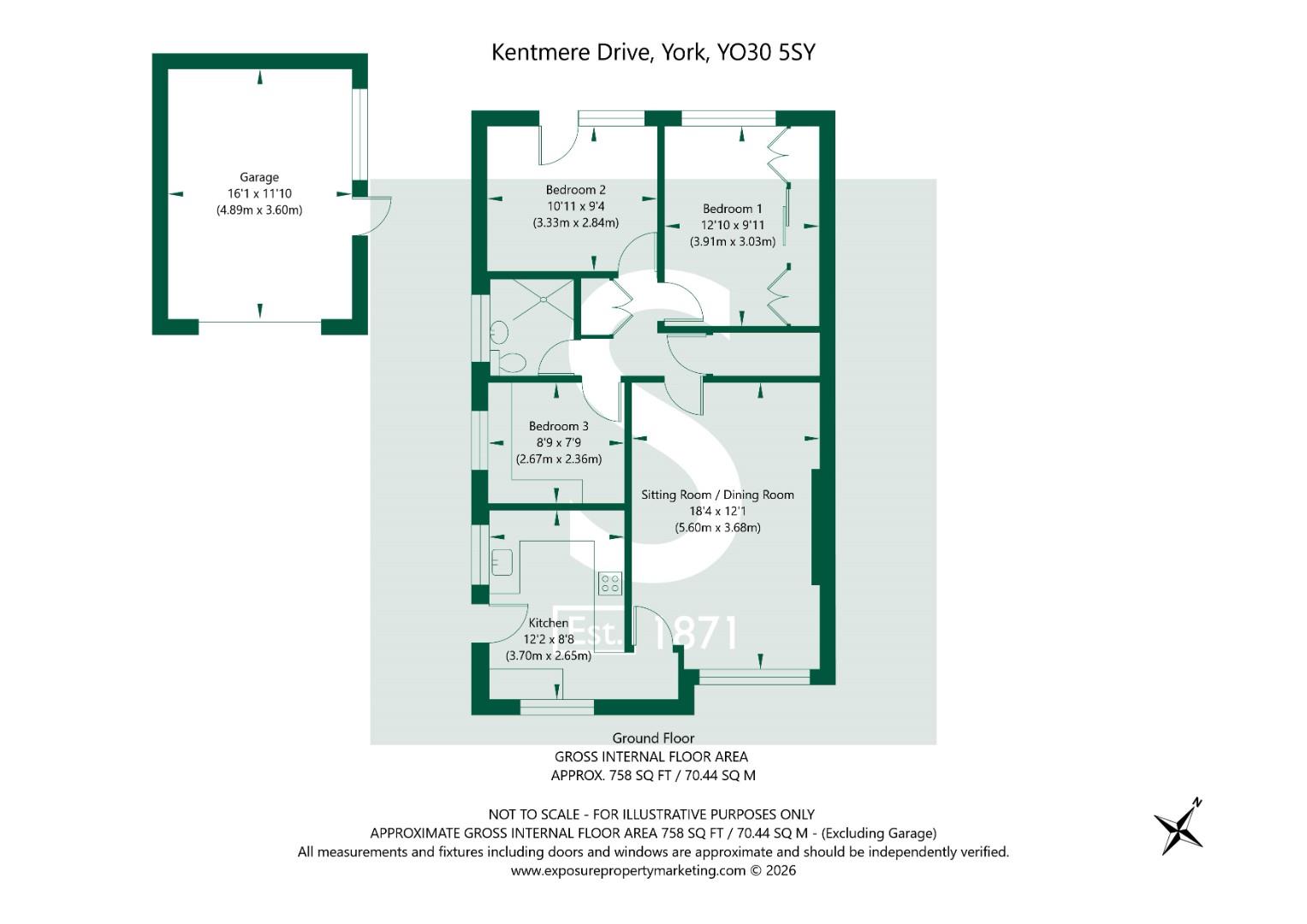 Kentmere Drive 19 York YO30 5SY