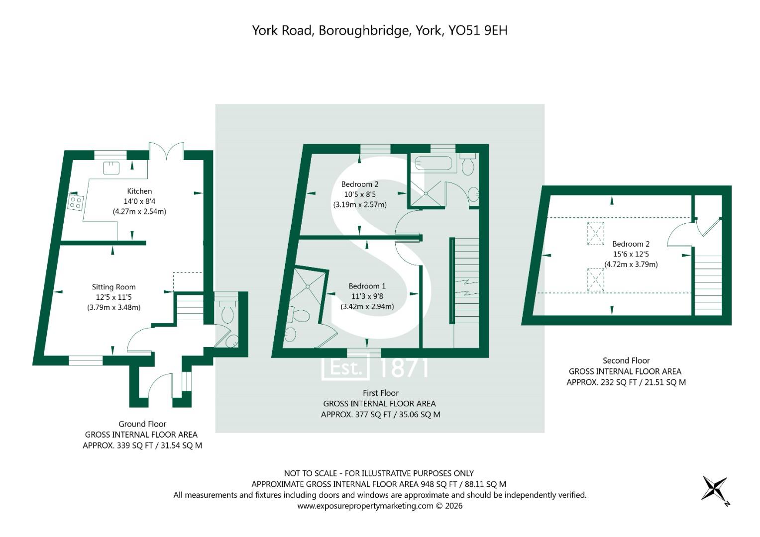 York Road 1A Spring Garden Cottages York YO51 9EH