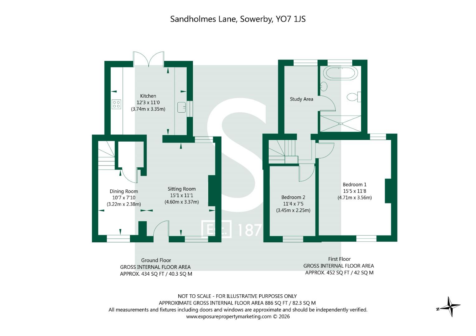 Sandholmes Lane 123 Thirsk YO7 1JS