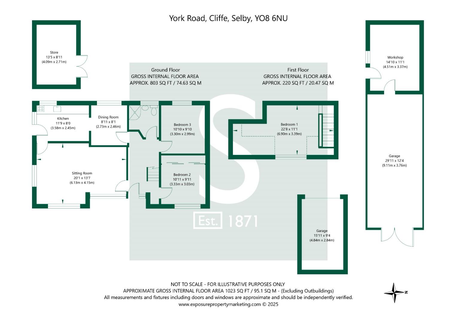 York Road The Acacias Cliffe YO8 6NU