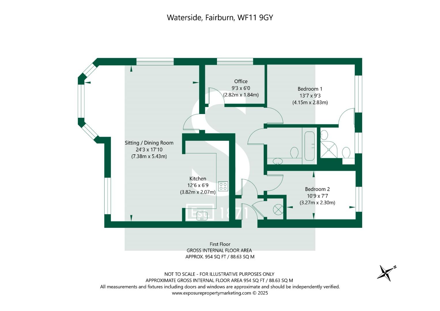 Waterside Apartment 22 Knottingley WF11 9GY