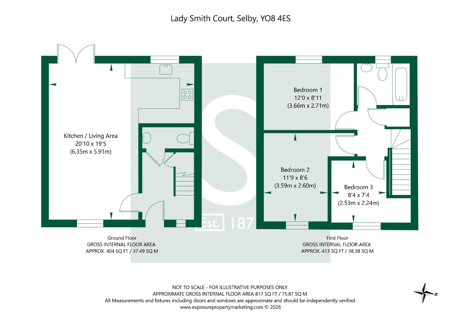 Lady Smith Court 3 Selby YO8 4ES
