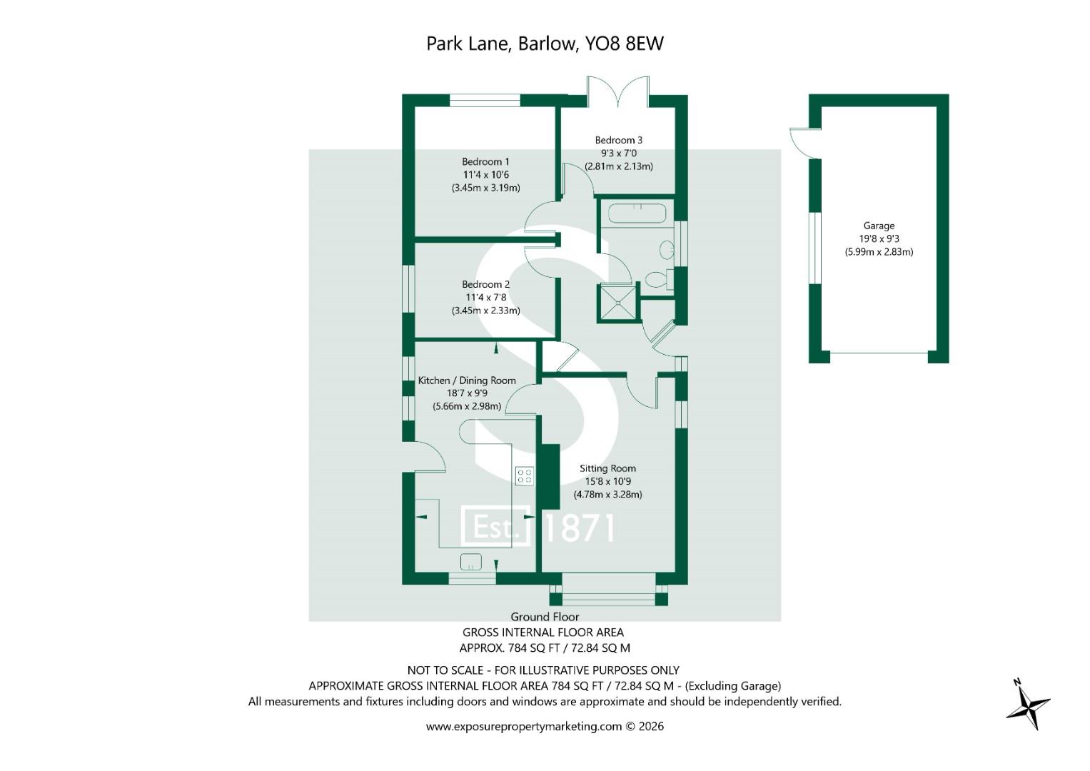 Park Lane Cherrywood Barlow YO8 8EW