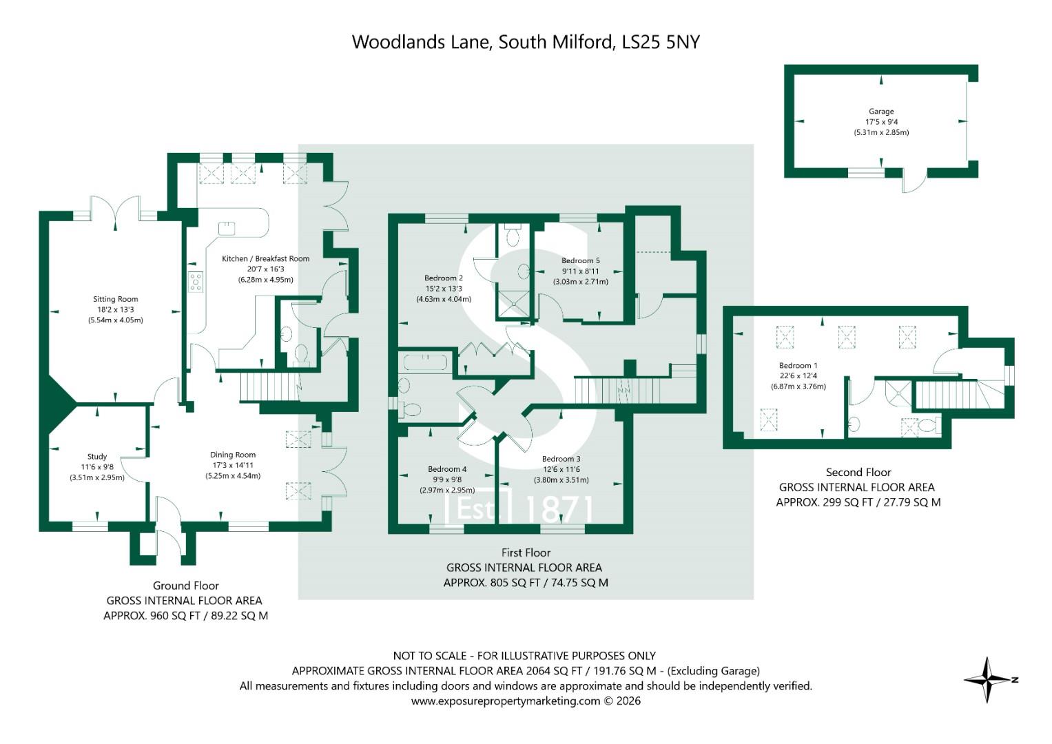 Woodlands Lane 3 Leeds LS25 5NY