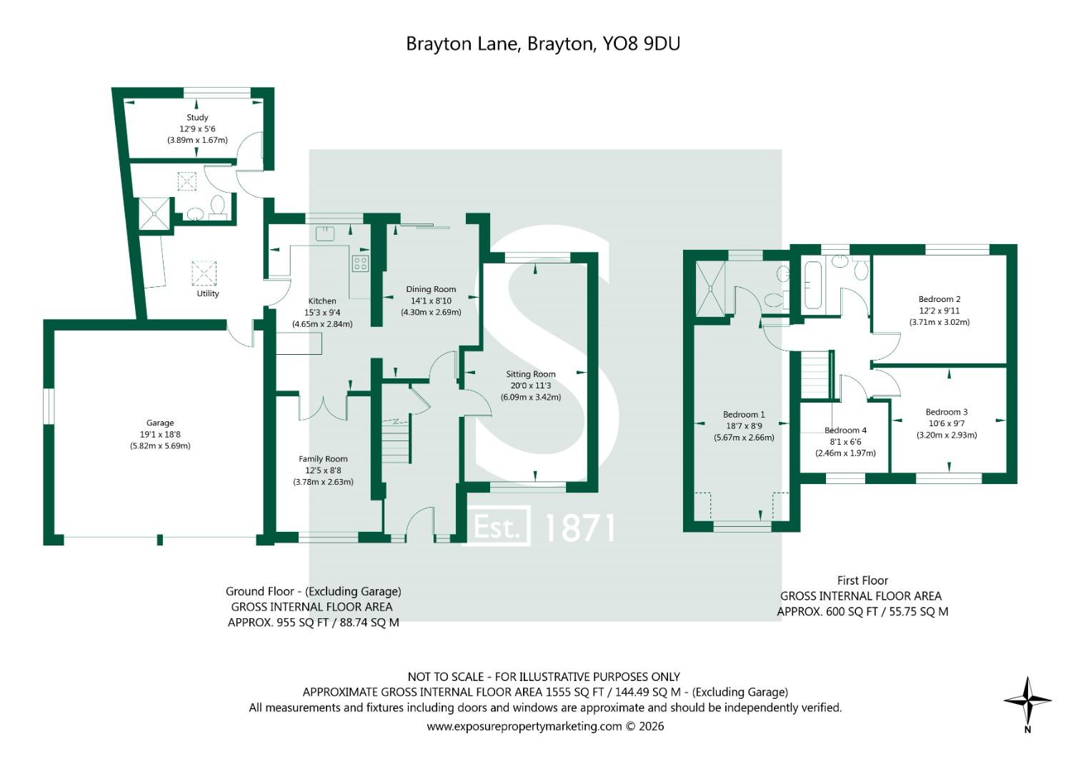 Brayton Lane Oakville Selby YO8 9DU